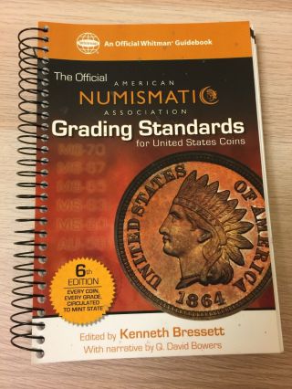 2009 Whitman Official American Numismatic Grading Standards 6th Edition J116