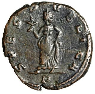 Claudius Ii Gothicus Ae Antoninianus " Spes Walking Flower " Mediolanum Ric 168 Vf