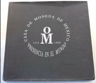 Casa De Moneda De Mexico; Presencia De En El Mundo 1535 - 1990 2 Books Porrua