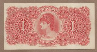 GUATEMALA: 1 Peso Banknote,  (UNC),  P - S101b,  30.  06.  1920, 2