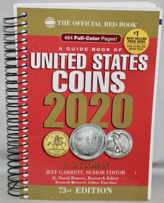 2020 Guide Book Of United States Coins (red Book,  Spiral Bound)