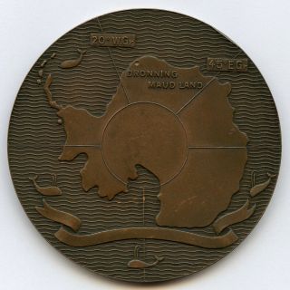 Norway Bronze Medal Norwegian British Swedish Antarctic Expedition 1949 – 1952 2
