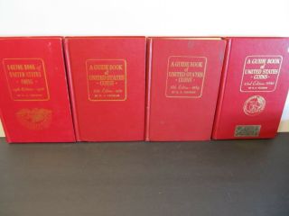 1976,  81,  84,  And 1990 Red Books: A Guide Book Of United States Coins