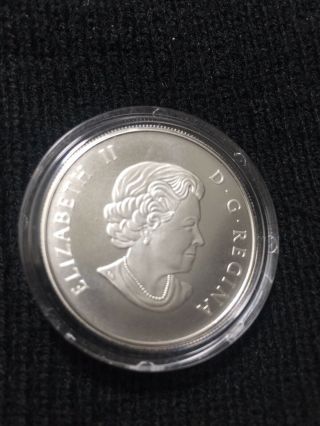 2015 Canada $50 Beaver.  9999 Fine Silver Coin 2