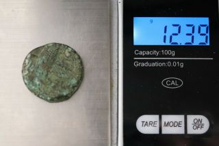 ANCIENT OLD ROMAN COIN 2 HEADS SHARP DETAILS 12.  39 Gr.  B16 2047 6