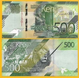 Kenya 500 Shillings P - 2019 Unc Banknote