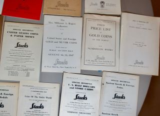 37 Stack’s Coin Catalogs and Fixed Price Lists from 1939 - 1959 4