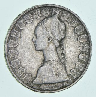 Silver - World Coin - 1959 Italy 500 Lire - World Silver Coin 10.  9 Grams 967