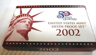 2002 United States Silver Proof Set