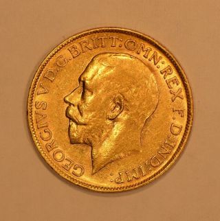 1911 Great Britain King George V Gold Sovereign