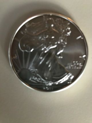 2011 American Silver Eagle (1 oz) $1 - 1 Roll - Twenty 20 BU Coins in Tube 2