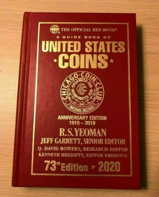 2020 Red Book - Chicago Coin Club 100th Anniversary Collectors Ed.  -
