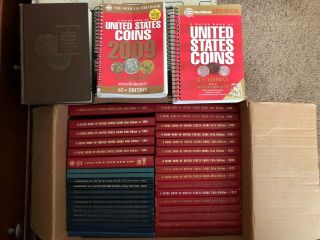 R.  S Yeoman Red And Blue Books (guide Book Of Us Coins)