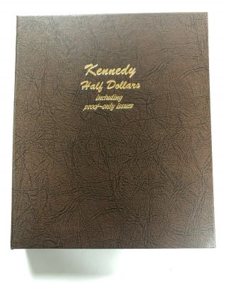 1964 - 2017 P D & S Au Bu & Proofs 179 Kennedy Half Dollar Set Dansco Album Rare
