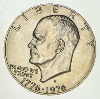 Specially Minted S Mark 1776 - 1976 - S 40 Eisenhower Proof Silver Dollar 604