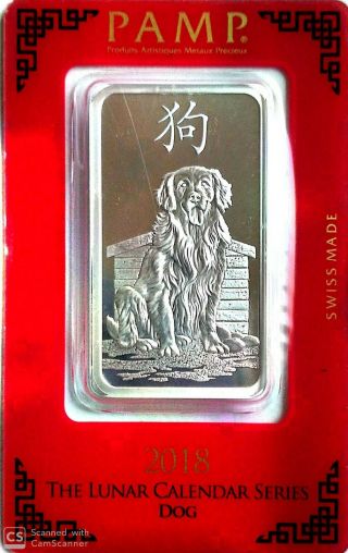Pamp Suisse silver 1 oz 