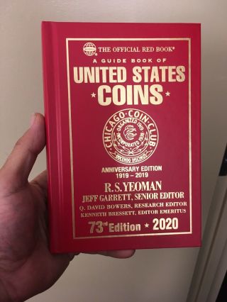 2020 Red Book - Rare Chicago Coin Club 100th Anniversary Collectors Ed.  -