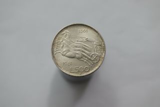 Italy 500 Lire 1961 Silver B19 K6145