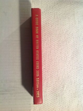 1985 “A GUIDE BOOK of UNITED STATES COINS” Red Book,  38th Edition Yeoman 2