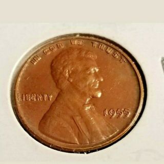 1955/55 Ddo Lincoln Head Wheat Cent Penny.  Uncirculated