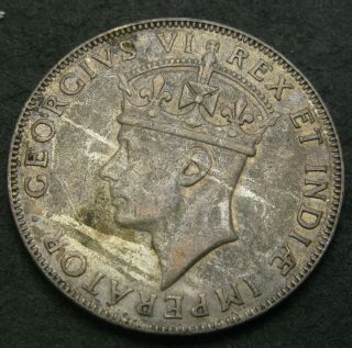 EAST AFRICA 1 Shilling 1941 - Silver - George VI.  - VF - 463 2