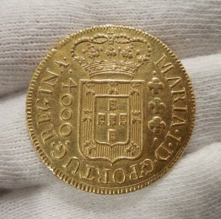 1802 - Brazil - 4000 Reis - Gold Coin