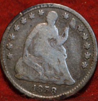 1858 - O Orleans Seated Liberty Silver Half Dime