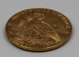 1914 UNITED STATES $2.  50 INDIAN HEAD QUARTER EAGLE GOLD COIN NR 6533 - 9 6