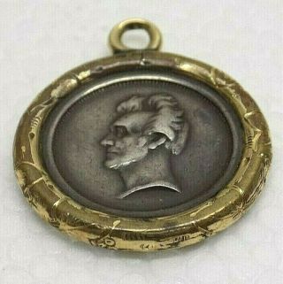 1833 President Andrew Jackson 2nd Term Presidential Inauguration Medal Pendant 2