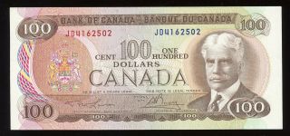 1975 Bank Of Canada $100 Banknote - Bc - 52a - Face Value