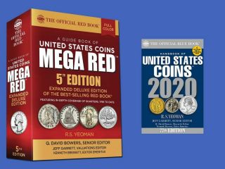 2020 Red Book Mega,  Plus Blue Book Guides Book Of United States Coins