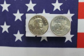 1979 - D Bu Dollar Roll - Susan B Anthony - Sba - 20 Coins - Brilliant Uncirculated