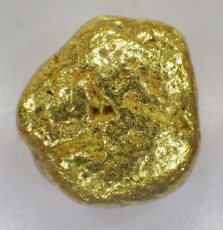 Gold Nugget Alaska Natural Placer 5.  508 Grams Napoleon Creek High Purity 92