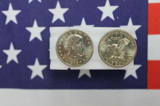 1979 - P Bu Dollar Roll - Susan B Anthony - Sba - 20 Coins - Brilliant Uncirculated