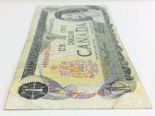 1973 Canada 1 One Dollar MR Prefix Canadian Circulated Replacement Banknote I373 3