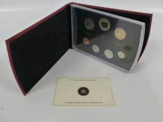 2012 Canada Specimen Coin Set