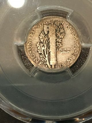 1916 - D Mercury Dime 10c Coin - Certified Pcgs G6 (good) - Rare Key Date Coin