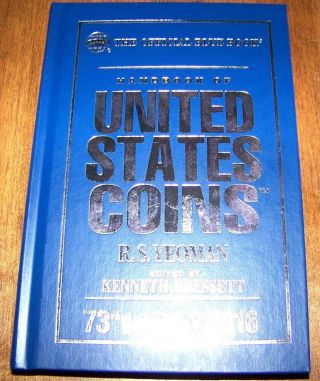 A Handbook Of United States Coins 2016 : The Official Blue Book,  Hardcover