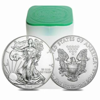 2019 Roll Of 20 Silver Eagle Fresh From The Box.