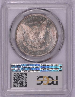 1883 CC Carson City Morgan Silver Dollar - PCGS graded MS65 toned coin 2