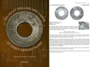 The Holey Dollars And Dumps Of Prince Edward Island By Christopher Faulkner Book