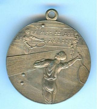 1919 4th Far Eastern Championship Games Tennis Manila China Japan Sterling Medal