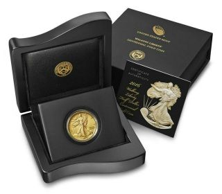 2016 - W Walking Liberty Centennial Gold Coin W/box And