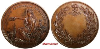 Scotland Bronze Medal Glasgow Industrial Exhibition 1865 - 1866 64mm