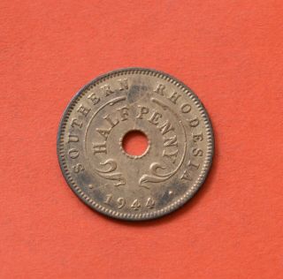 Southern Rhodesia 1/2 Penny 1944 Bronze [ M328]