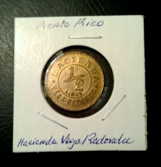 Puerto Rico Hacienda Vega Redonda Token Coin