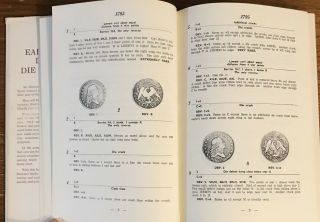 Early Half Dollar Die Varieties 1794 - 1836,  Overton,  1967 first edition,  signed 4