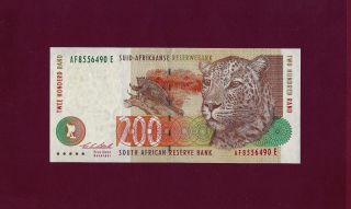 South Africa 200 Rand 1994 P - 127 Unc