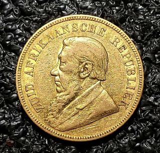 1892 South Africa Gold 1 Pond Double Shaft