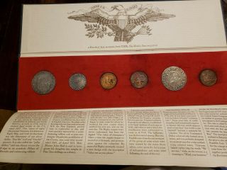 Becker 6 - Coin Set Coins Of The Colonies " Fourth Of July Memento From Time "